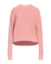 Laneus Woman Sweater Pink Size 4 Cotton