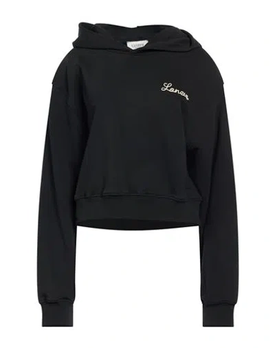 Laneus Woman Sweatshirt Black Size M Cotton