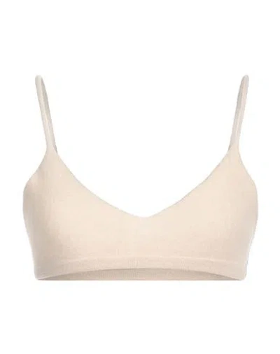 Laneus Woman Top Ivory Size 4 Cashmere, Silk, Polyester In White