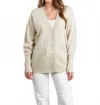 Lanhtropy Aspen Lurex Cardigan In Gold In Gold