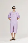 Lanhtropy Bubble Dress In Lilac In Multi