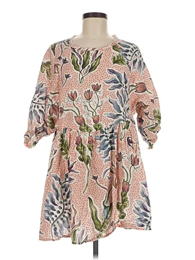 Pre-owned Lanhtropy Casual Dress In Pink