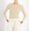 Lanhtropy Vail Lurex Knitted Top In Gold In Neutral