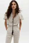 Lanhtropy Willow Linen Shirt In White