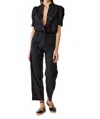 Lanhtropy Women's Astro Linen Pant In Black In Black