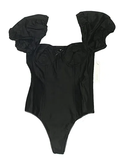 Pre-owned Lani The Label Bodysuit In Black