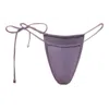 L’animal Women's Blue La Tétine Bikini Bottom In Purple