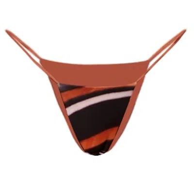 L’animal Women's Escargot Bikini Bottom In Yellow