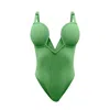 L’animal Women's Green Palm One Piece In Green