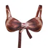 L’animal Women's Safari Reversible Bikini Top