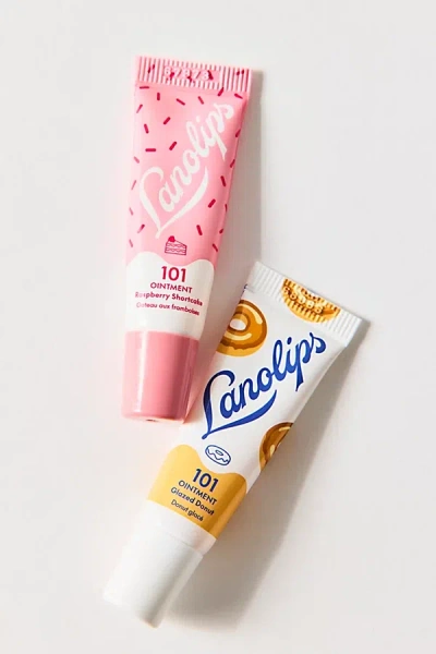 Lanolips 101 Delicious Mini Bites Lip Balm Duo Set In Donut At Urban Outfitters