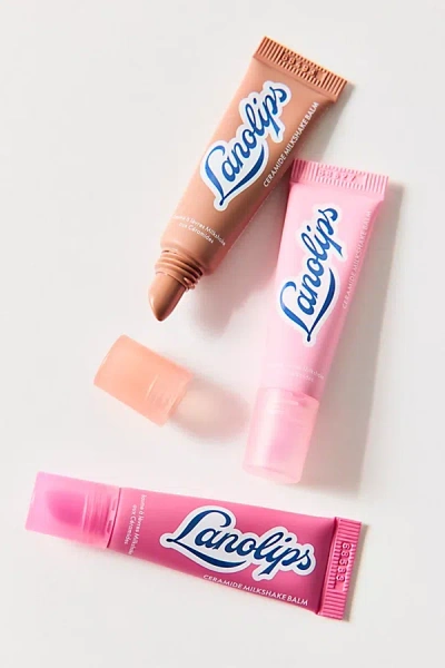 Lanolips Ceramide Milkshake Tinted Mini Lip Balm Set In Ceramide Milkshake At Urban Outfitters In Multi