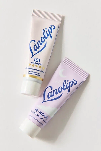 Lanolips Lip Heroes Day & Night Lip Balm Set In Assorted At Urban Outfitters In Transparent