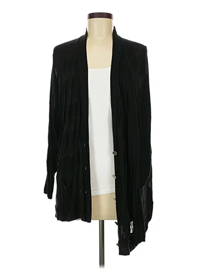 Pre-owned Lanston Cardigan Sweater In Black
