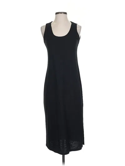 Pre-owned Lanston Casual Dress In Black