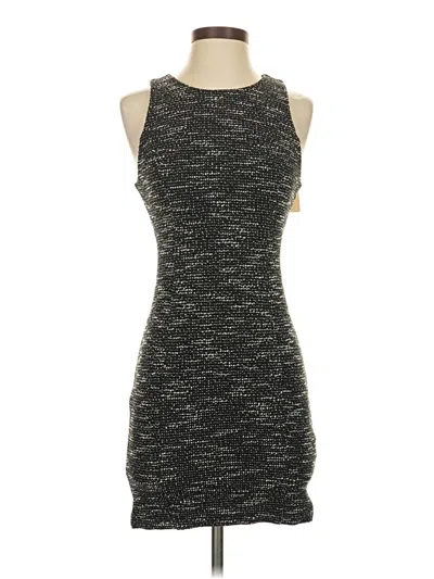 Pre-owned Lanston Casual Dress In Black