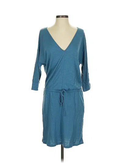Pre-owned Lanston Casual Dress In Blue