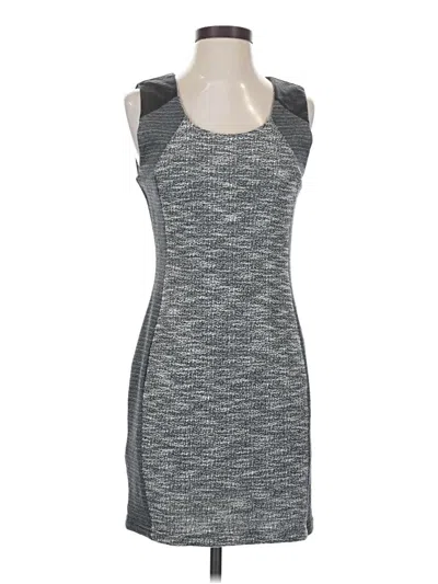 Pre-owned Lanston Casual Dress In Gray