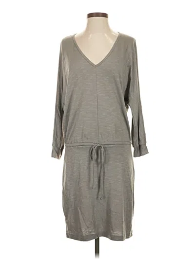 Pre-owned Lanston Casual Dress In Gray