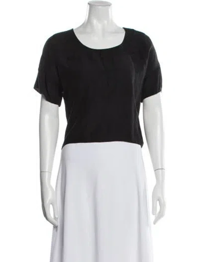 Pre-owned Lanston Crew Neck Short Sleeve T-shirt In White