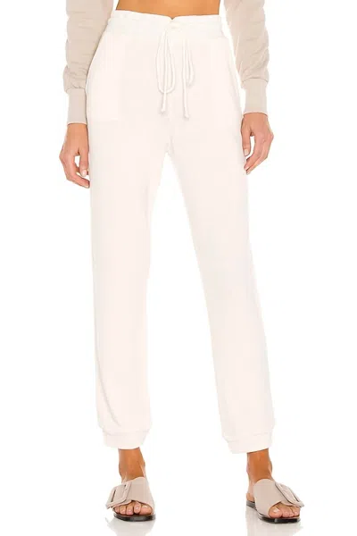 Lanston Cuffed Jogger In Off White