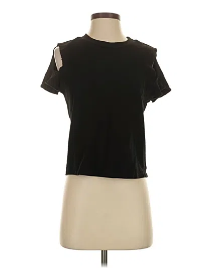 Pre-owned Lanston Short Sleeve T-shirt In Black