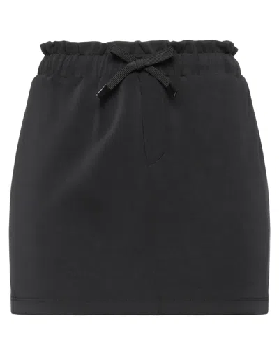 Lanston Sport Mini Skirts In Black