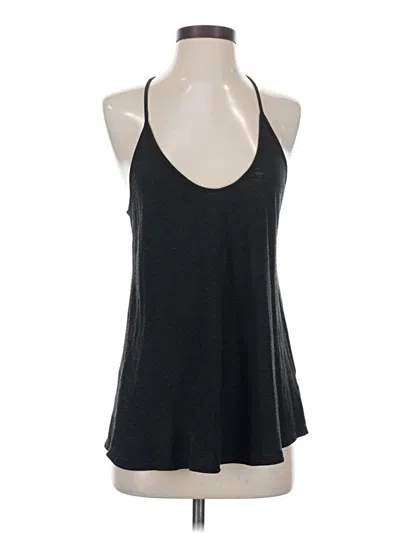 Pre-owned Lanston Tank Top Black Halter Neckline Tops