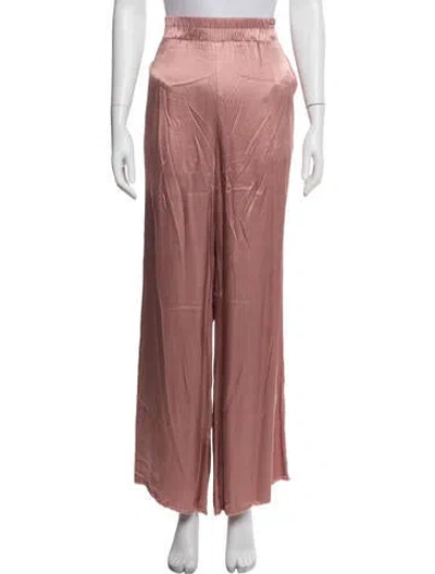 Pre-owned Lanston Wide Leg Pants In Pink