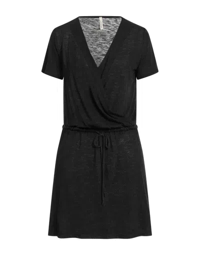 Lanston Short Dresses In Black