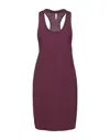 Lanston Short Dresses In Purple