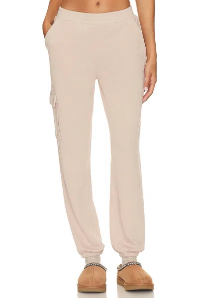 Lanston Women's Cargo Straight Pants In Oat In Orange