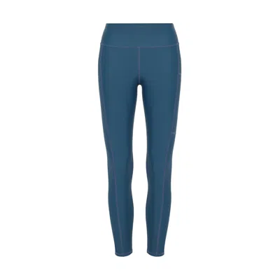 Lanuuk Women's Blue / Green Swim Pocket Tights - Wave In Blue/green
