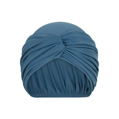 Lanuuk Women's Blue / Green Turban - Wave In Blue/green
