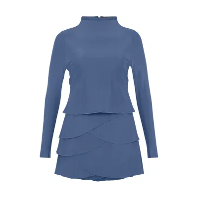 Lanuuk Women's Blue Lula Swim Dress - Azure
