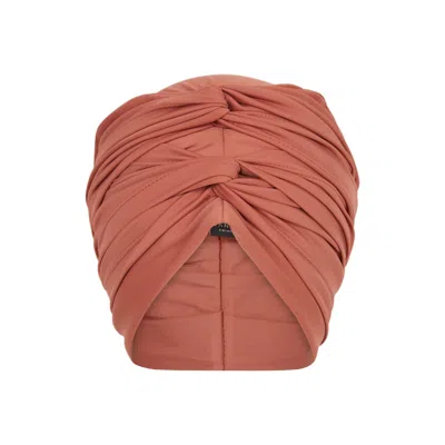Lanuuk Women's Brown / Neutrals Self-tie Turban - Clay