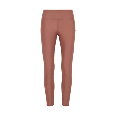 Lanuuk Women's Brown / Neutrals Swim Pocket Tights - Earth