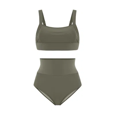 Lanuuk Women's Green Bikini - Olive
