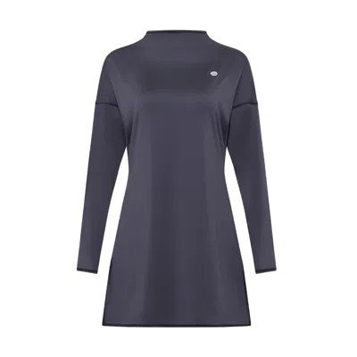Lanuuk Women's Grey Active Light Tunic - Shadow