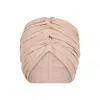 Lanuuk Women's Neutrals / Pink / Purple Self-tie Turban - Shell In Pink/purple