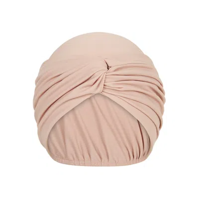 Lanuuk Women's Neutrals / Pink / Purple Turban - Shell In Pink/purple