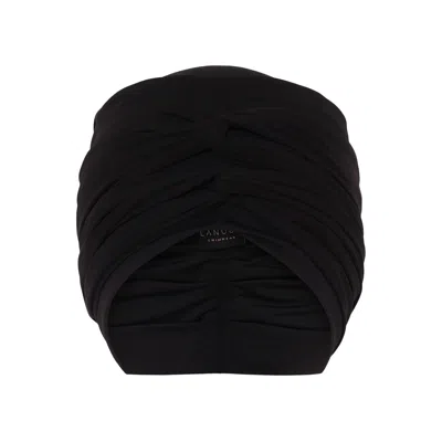 Lanuuk Women's Self-tie Turban - Black