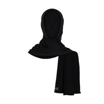Lanuuk Women's Slip On Scarf - Black