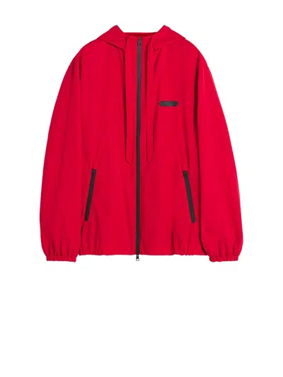 Lanvin 100% Pl Durable Coat In Red