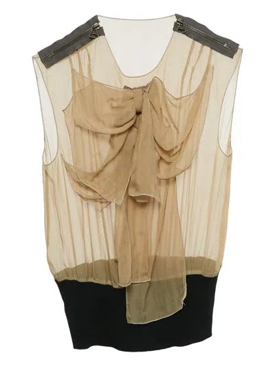 Pre-owned Lanvin 1097158 Beige In Neutral