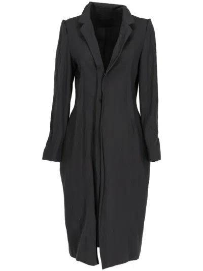 Pre-owned Lanvin 2008 Pleated Coat In 灰色
