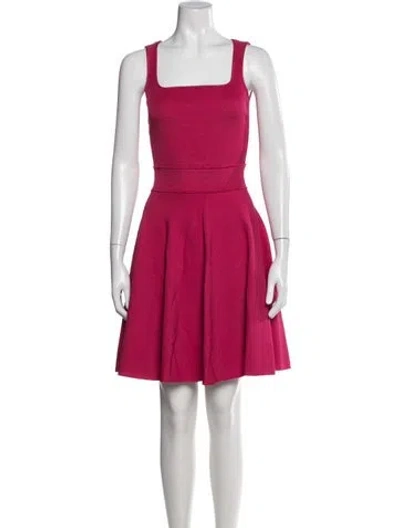 Pre-owned Lanvin 2013 Mini Dress In Pink