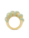 Lanvin Ring Mit 3d-detail In Gold