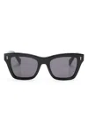 Lanvin 668s Square-frame Sunglasses In Schwarz