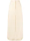 Lanvin Wool Skirt In Neutrals